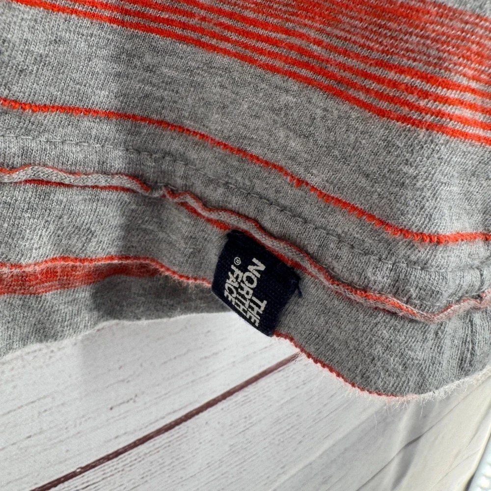 The North Face California Heritage Striped Polo Shirt Mens XL Casual Golf Hiking